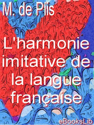 cover image of L'harmonie imitative de la langue française